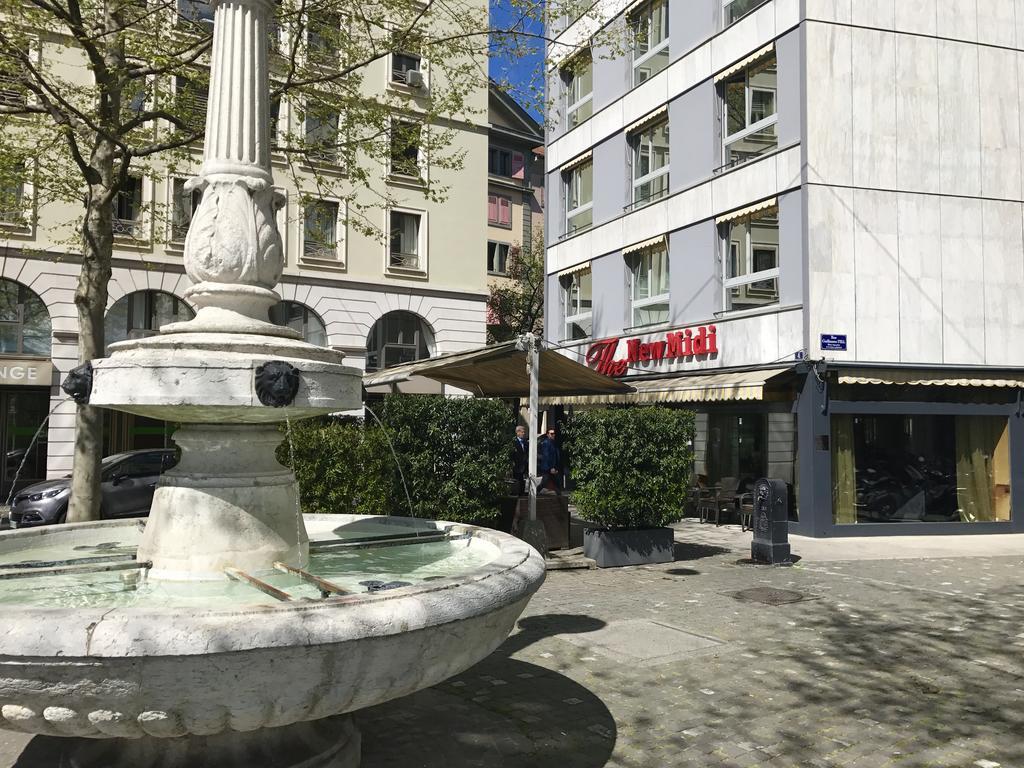 The New Midi Hotell Genève Eksteriør bilde