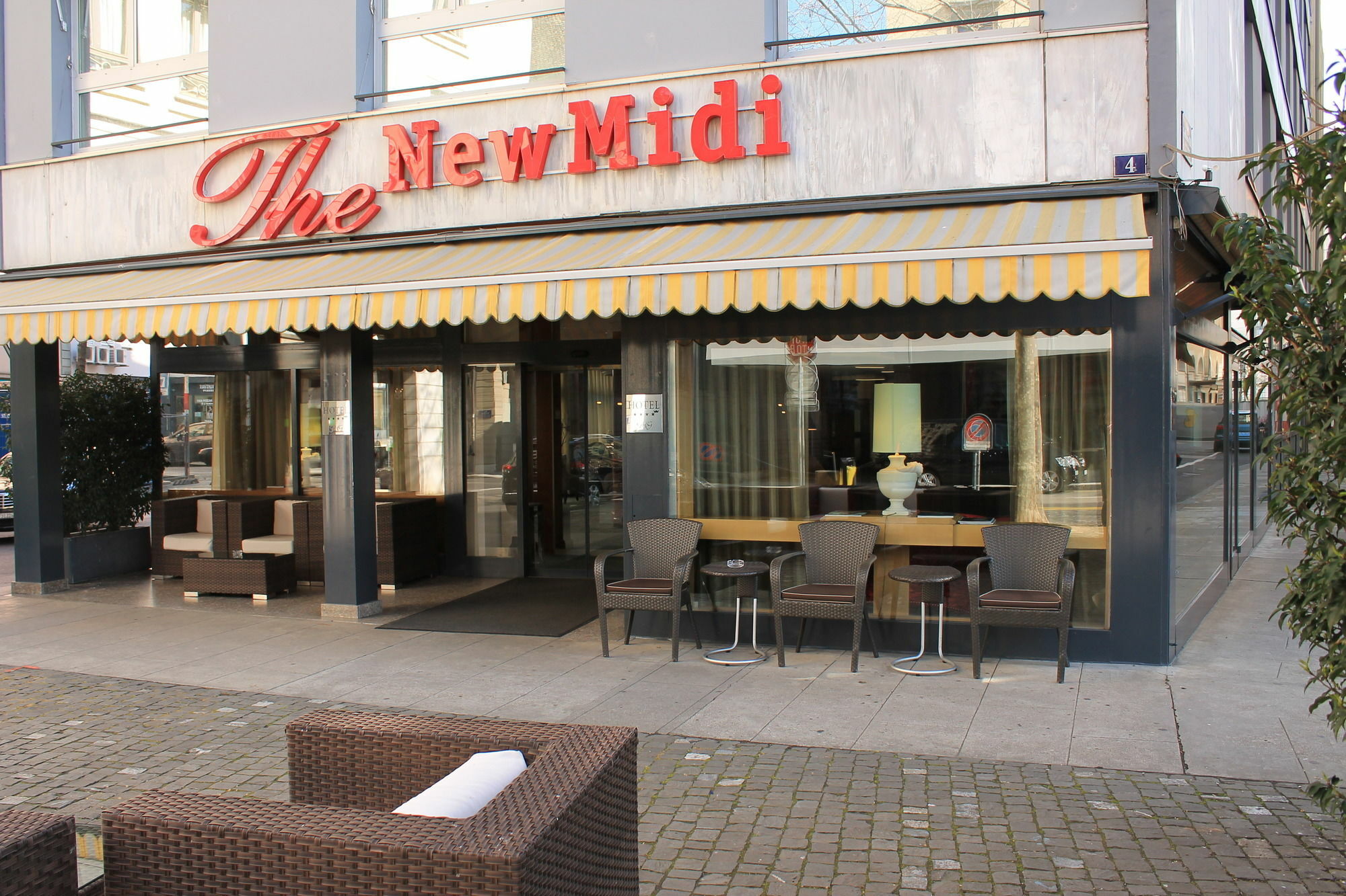 The New Midi Hotell Genève Eksteriør bilde